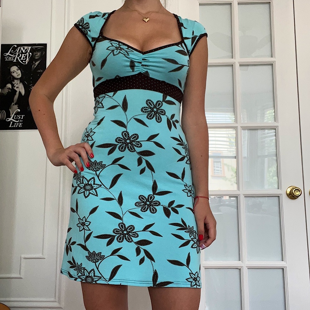 Jane Norman Floral Mini Dress